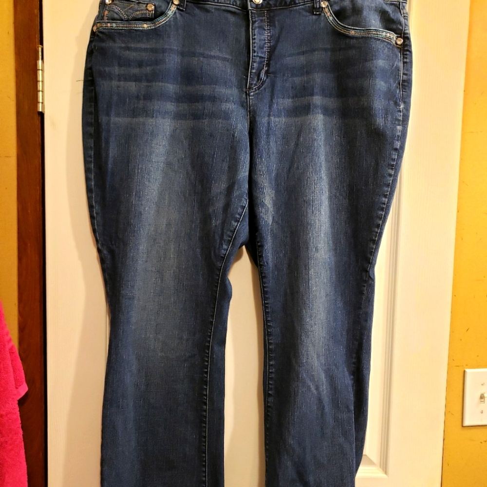 Plus size womens jeans